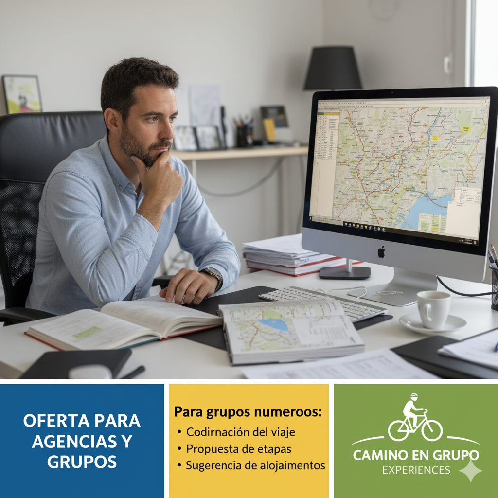 Offer for travel agencies Camino de Santiago organized