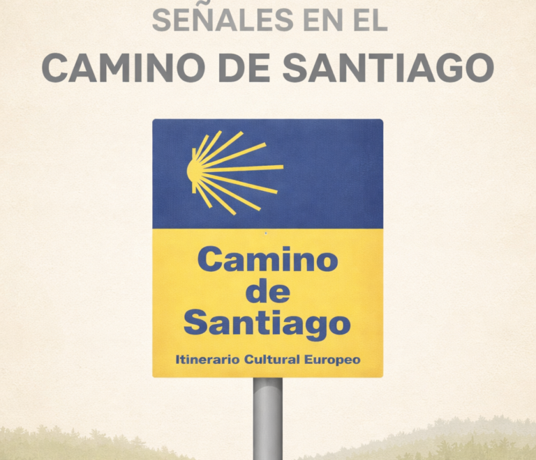 Señales del camino de santiago