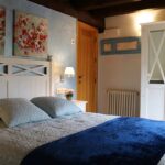 Habitación doble del Hotel Villa Fontanas en Hontanas, Camino de Santiago