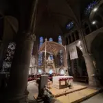 Interior de la Colegiata de Roncesvalles, Camino de Santiago
